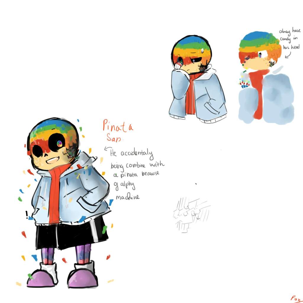 1024x1024 my new oc!pinata san d undertale aus amino