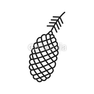 400x400 Pine Cone Linear Icon Buy Photos Ap Images Detailview