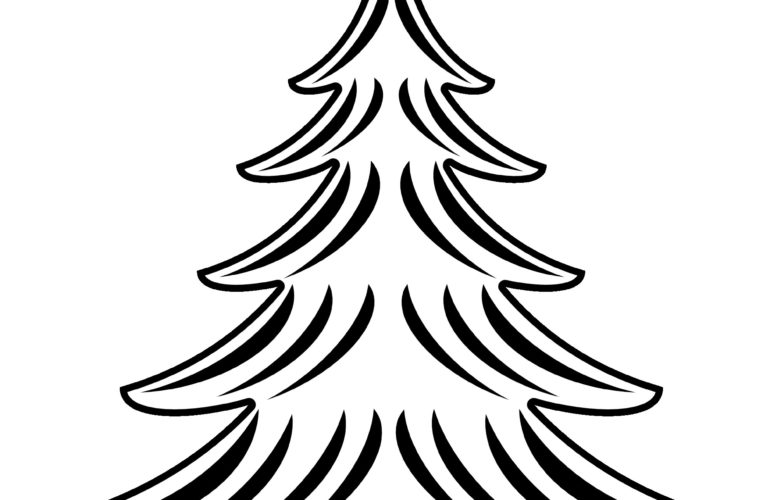 770x500 Coloring Pages Pine Trees Drawings Pine Trees