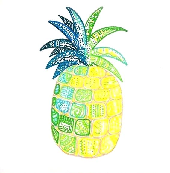 568x580 Simple Pineapple Drawing Image Titled Draw A Pineapple Step Easy