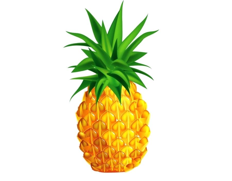 900x700 Drawing Of A Pineapple