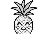 200x140 Pineapple Clipart Black And White Pineapple Drawing Clip Art
