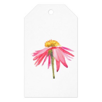 422x422 Pink Daisy Gift Tags Flowers Pink Daisy And Flowers