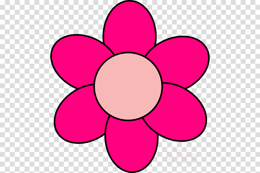 Pink Flower Drawing | Free download on ClipArtMag