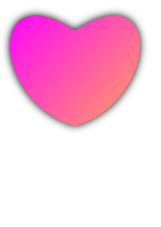 530x750 Heart Drawing