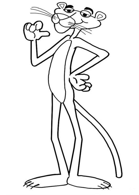571x800 Top Pink Panther Coloring Pages For Your Toddler Cartoon
