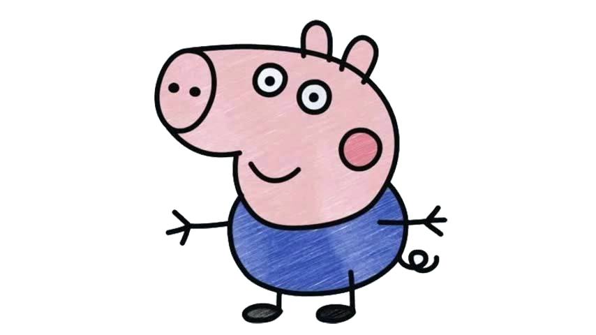 854x480 Easy To Draw Pigs Easy Way To Draw Peppa Pig