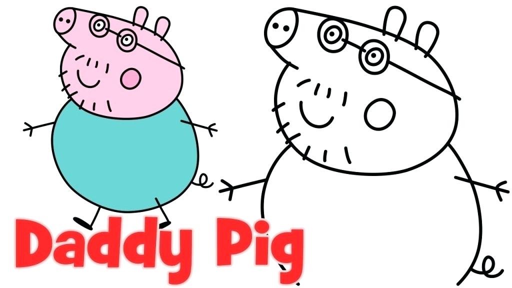 1024x576 easy way to draw a pig pink pig how to draw easy to draw pig face