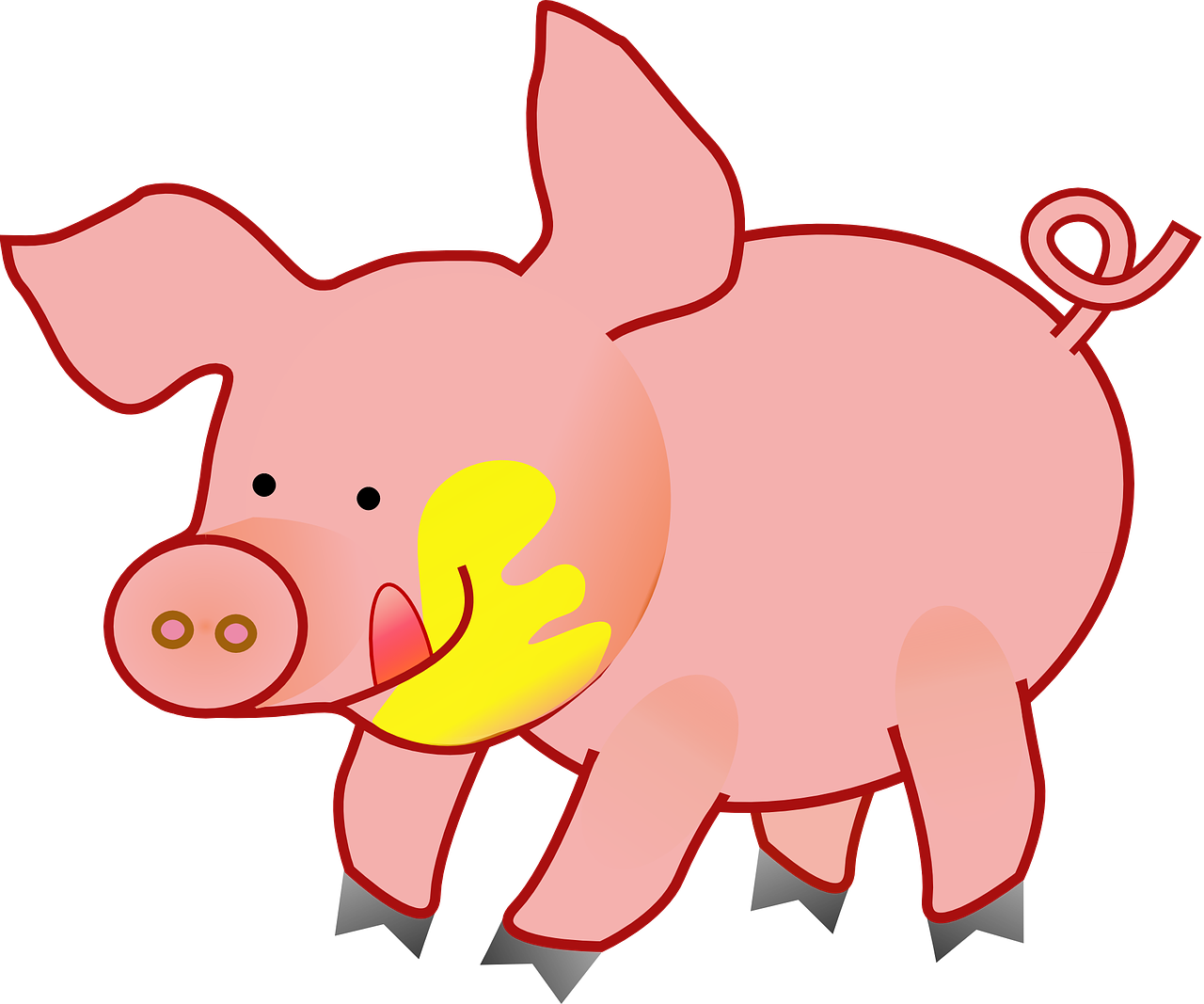 1280x1067 Collection Of Free Pigs Drawing Piglet Download On Ui Ex