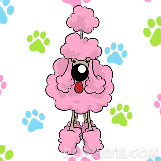512x512 How To Draw A Poodle Pop Path