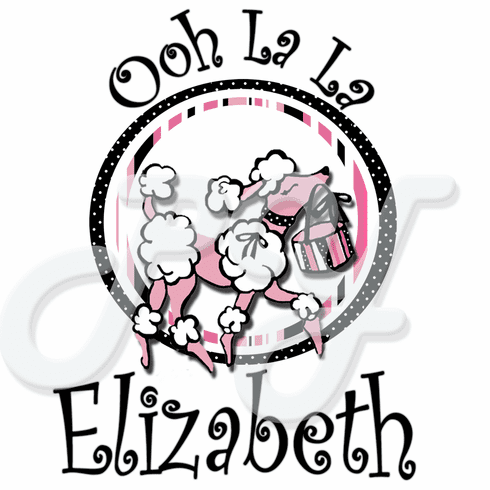 490x490 Ooh La La Pink Poodle Personalized T Shirt