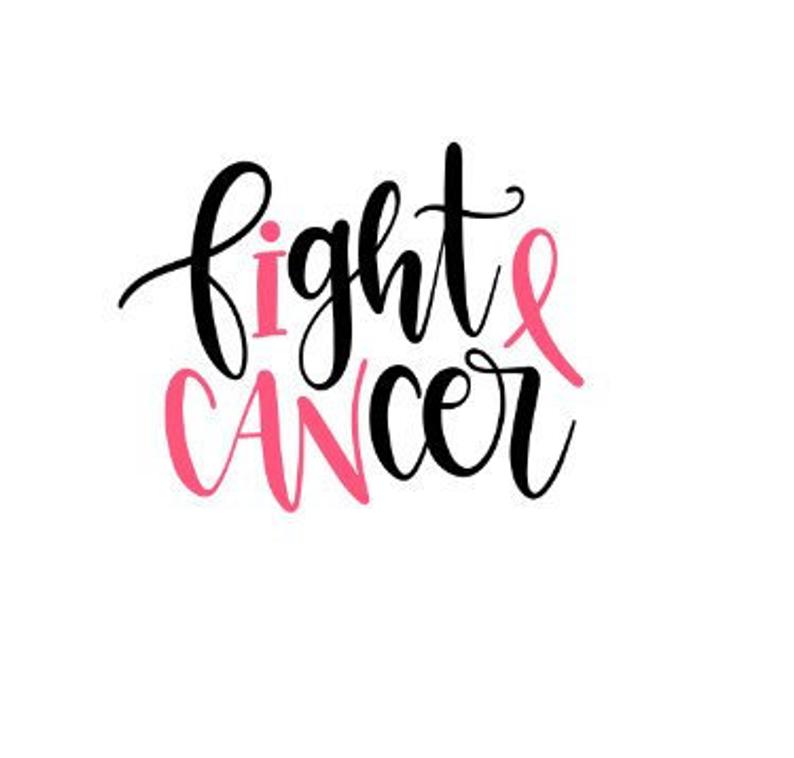 794x758 Fight Cancer I Can Decal Pink Ribbon Cancer Support Yeti Etsy