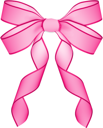360x446 nerazobrannoe v so girly paint ribbon bows, bows, bow clipart