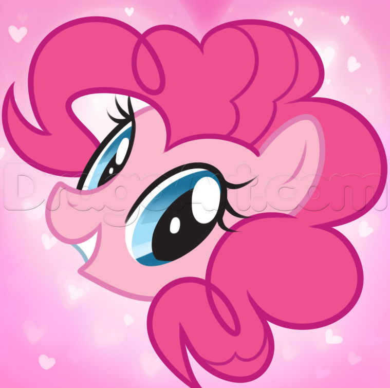 759x755 How To Draw Pinkie Pie For Kids, Step