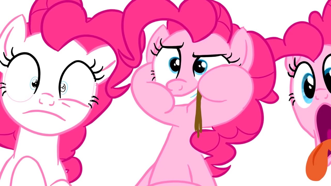 1280x720 My Little Pony Drawing Coloring Pinkie Pie Crazy Funny Faces