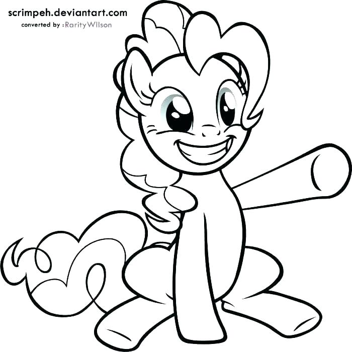 700x700 Pinkie Pie Coloring