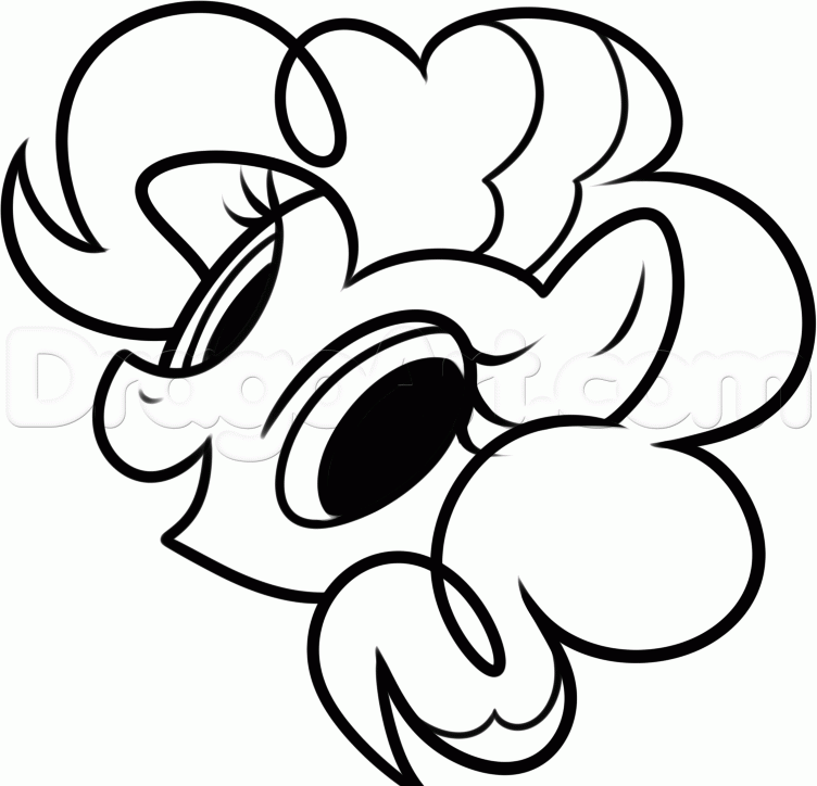 752x724 Step How To Draw Pinkie Pie For Kids