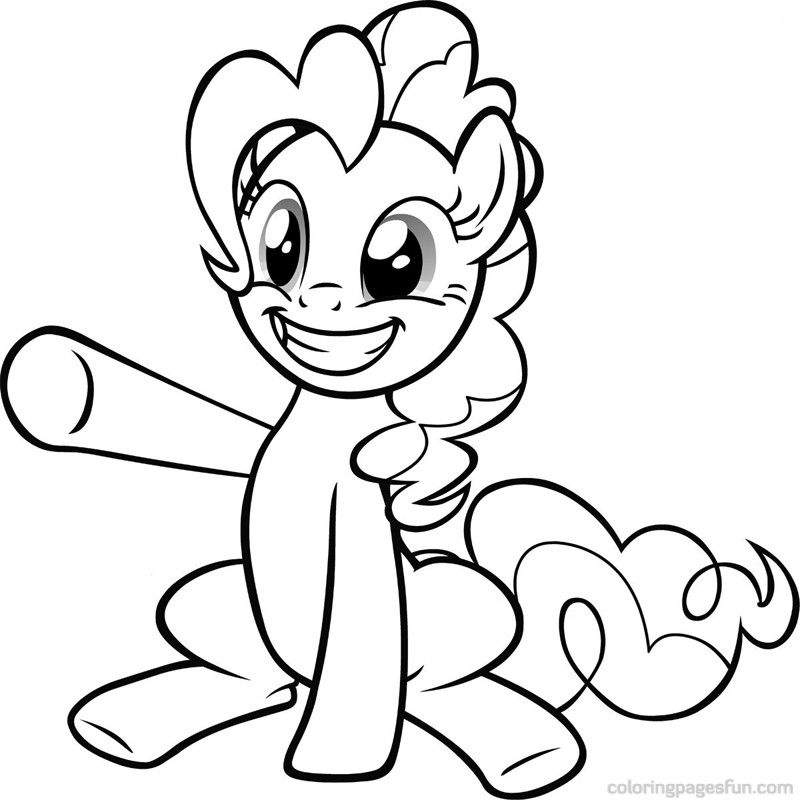 800x800 Free My Little Pony Coloring Pages Pinkie Pie My Little Pony
