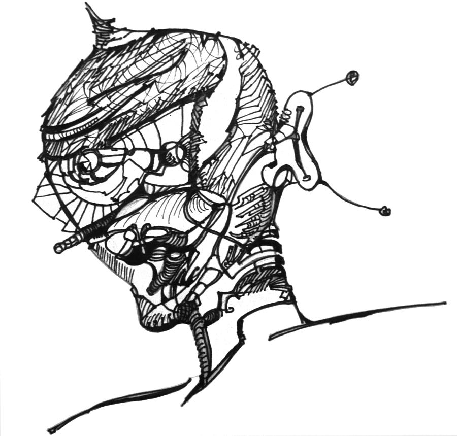 900x859 Pinocchio Painting