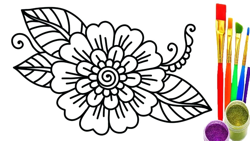 1024x576 How To Draw Flowers Download Here Pint Here How To Draw Flowers