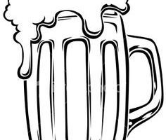 236x200 Pint Of Beer Clipart Black And White Clipart Portal