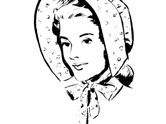 640x480 pioneer clipart pioneer girl