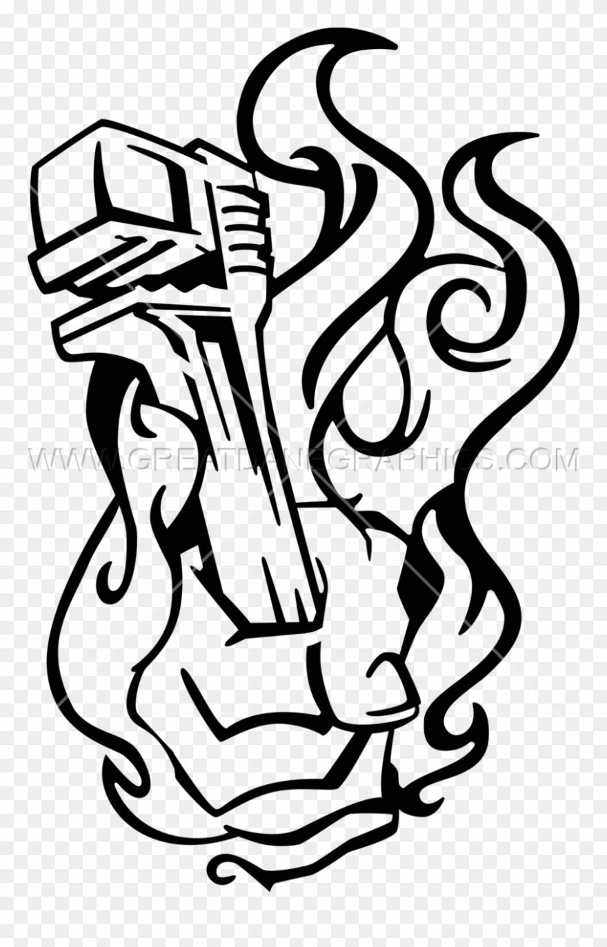 880x1373 pipe wrench drawing at getdrawings