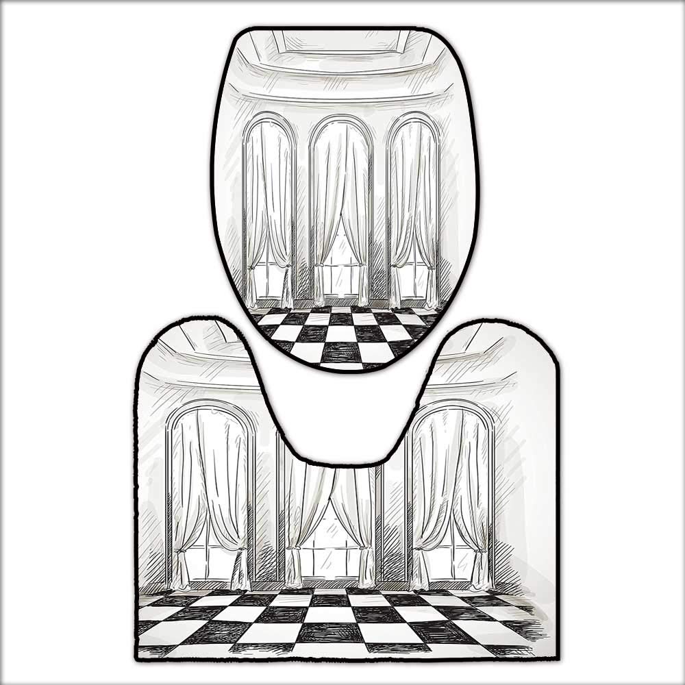 1000x1000 qianhehome toilet cushion suit sketch of a classic