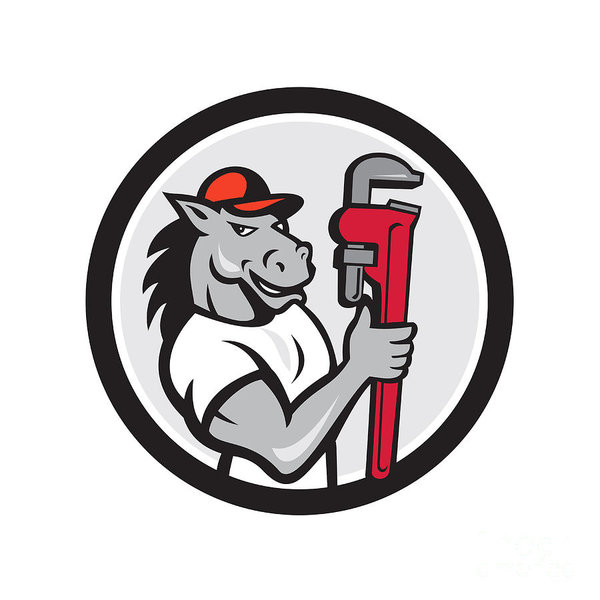 600x600 pipe wrench art fine art america