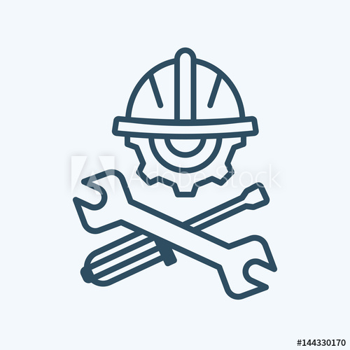 500x500 Stock Vector Icon Of Labor Day Concept Celebration Poster Design