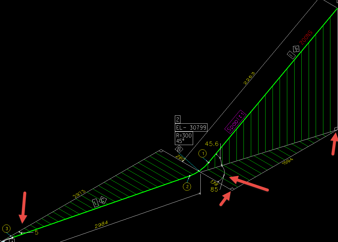 1152x826 How To Use Various Rolling Offset Options In Openplant Isometrics