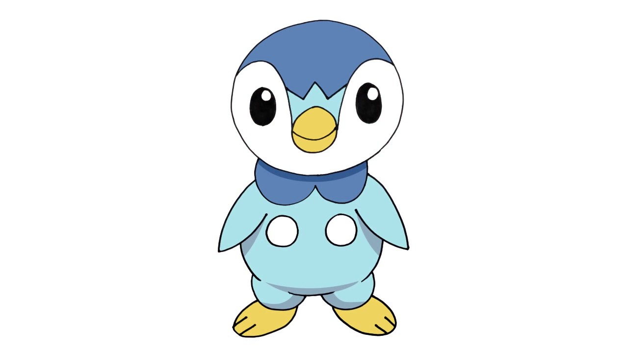 1280x720 how to draw piplup pokemon