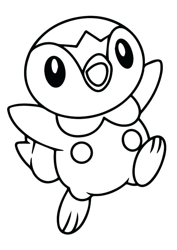 595x842 piplup coloring pages drawing of the coloring pages printable