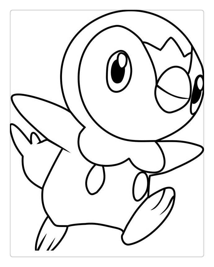 690x860 piplup from pokemon coloring pages
