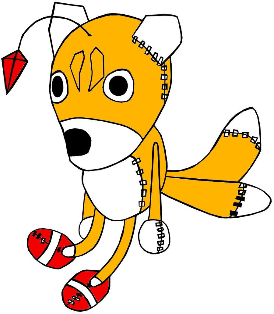 900x1030 Tails Doll Drawing
