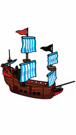 250x444 Airship Drawing Pirate Ship, Picture