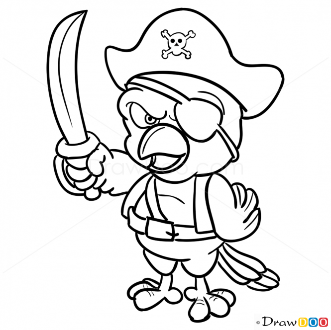 665x664 Huge Collection Of 'pirate Drawing For Kids' Download More Than