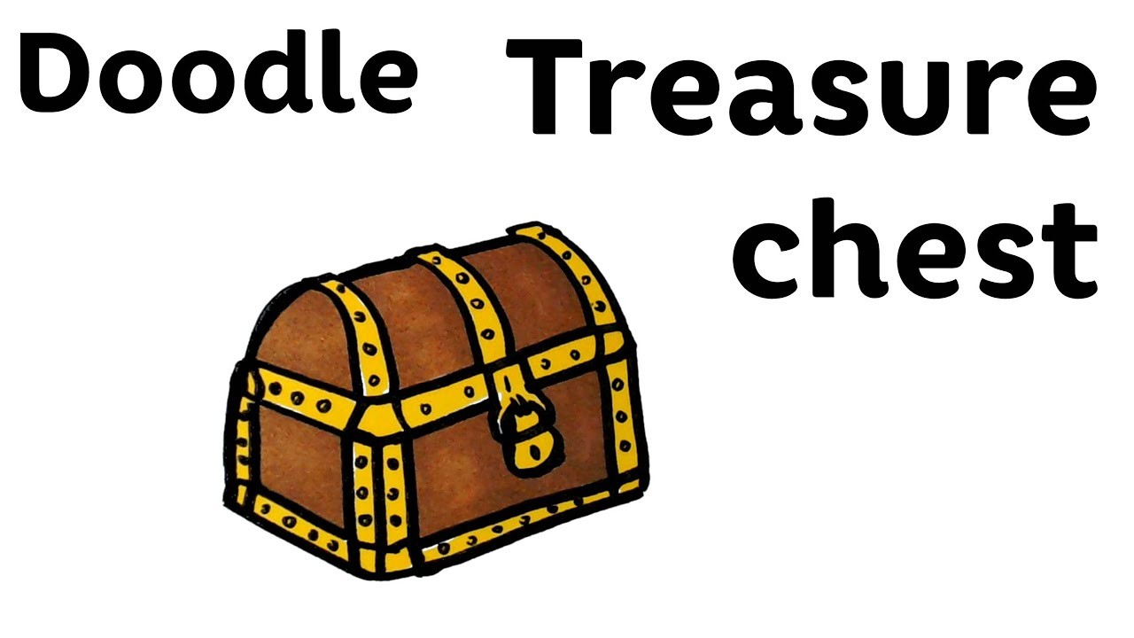 1280x720 Treasure Chest In Pirate Drawing