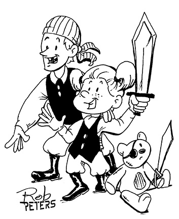 353x433 Daily Drawing Pirate