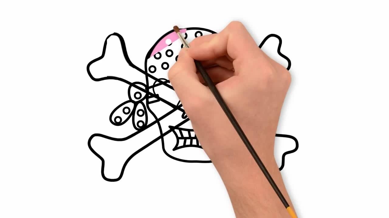 1280x720 How To Draw A Pirate, Draw A Pirate Valentine