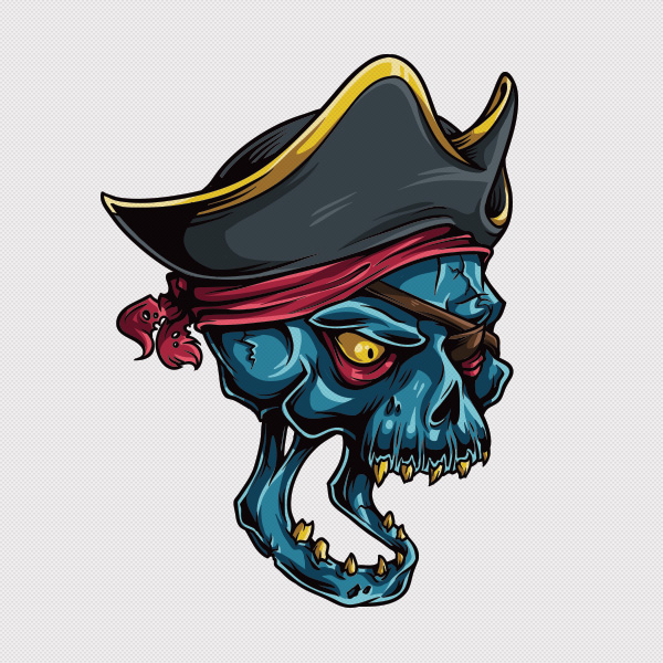 600x600 Adobe Illustrator Tutorial How To Draw A Vector Pirate Skull