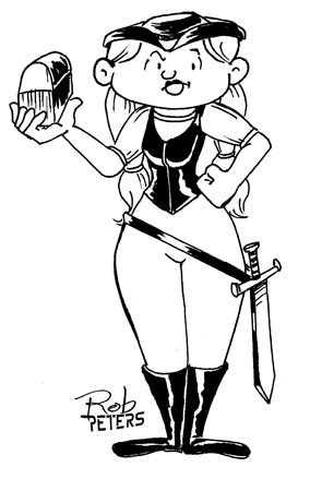 284x439 Daily Drawing Pirate