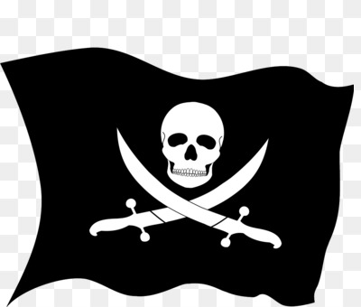 400x340 Jolly Roger Piracy Flag Buccaneer Drawing Cc0