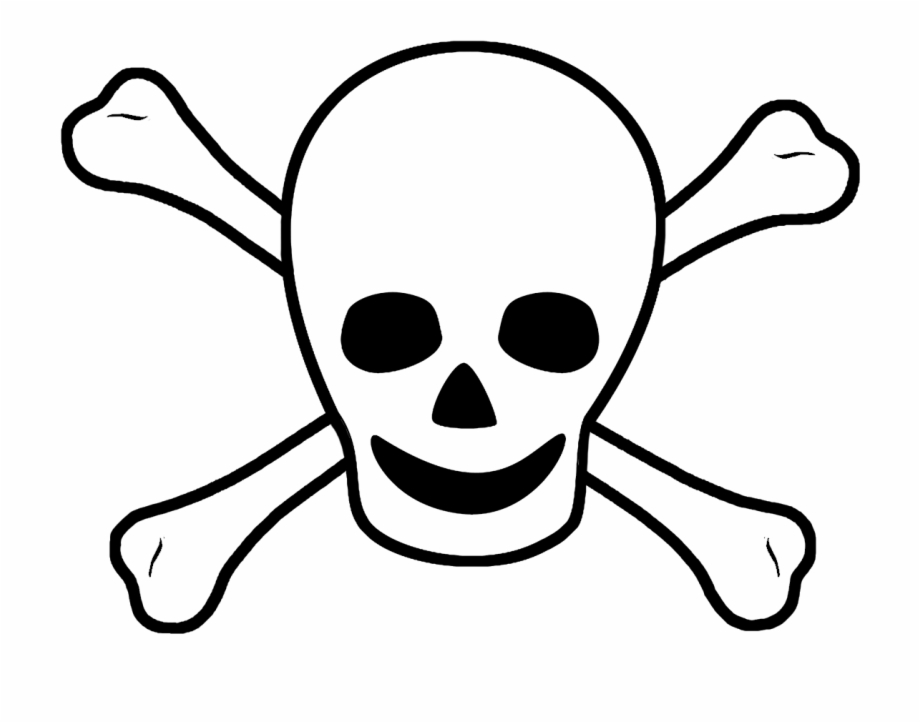 920x723 Pirate Sign Scull Bones