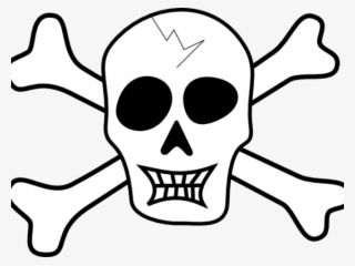 320x240 Skull And Crossbone Clipart Jolly Roger Pirate Flag