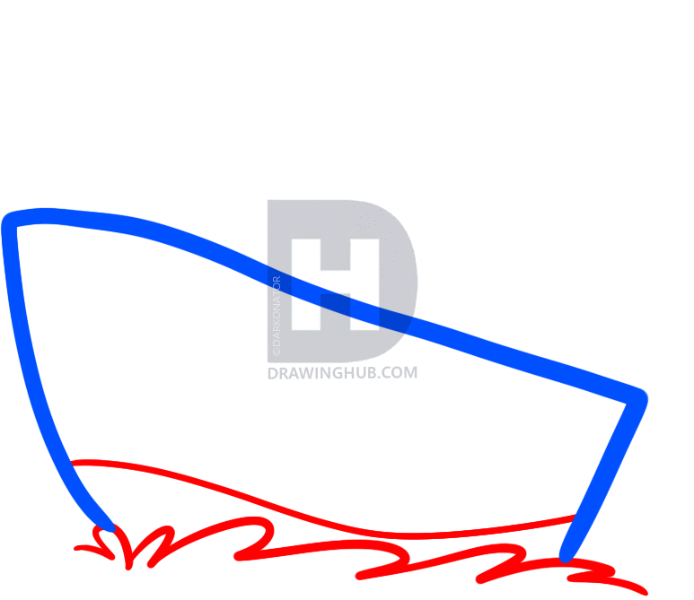 773x669 How To Draw A Ship Easy, Step