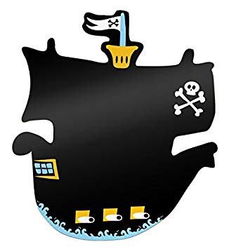326x355 Fiesta Crafts Pirate Ship Chalkboard Toys Games