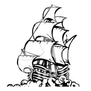 300x300 Pirate Ship Coloring Page Pirate Ship Coloring Pages Jake