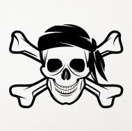 190x189 Creations Pirate Skull Banderas