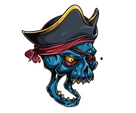 280x232 Draw A Vector Pirate Skull In Adobe Illustrator